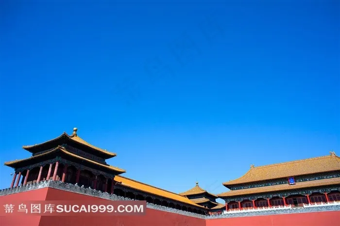 北京故宫午门摄影素材