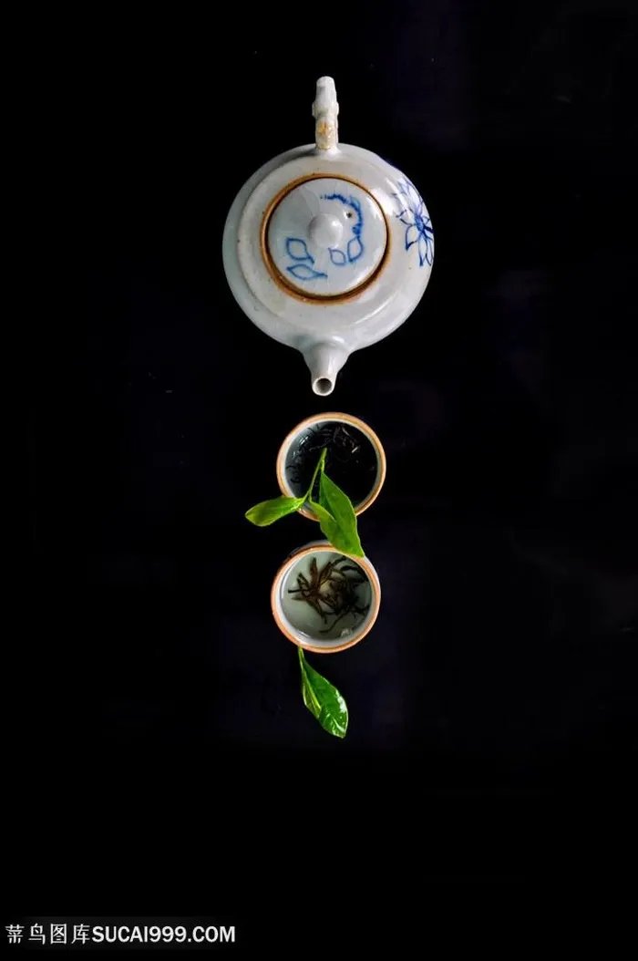 茶壶茶叶茶道茶图片