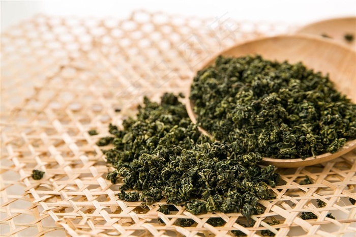 宁夏枸杞芽尖茶茶叶摄影图