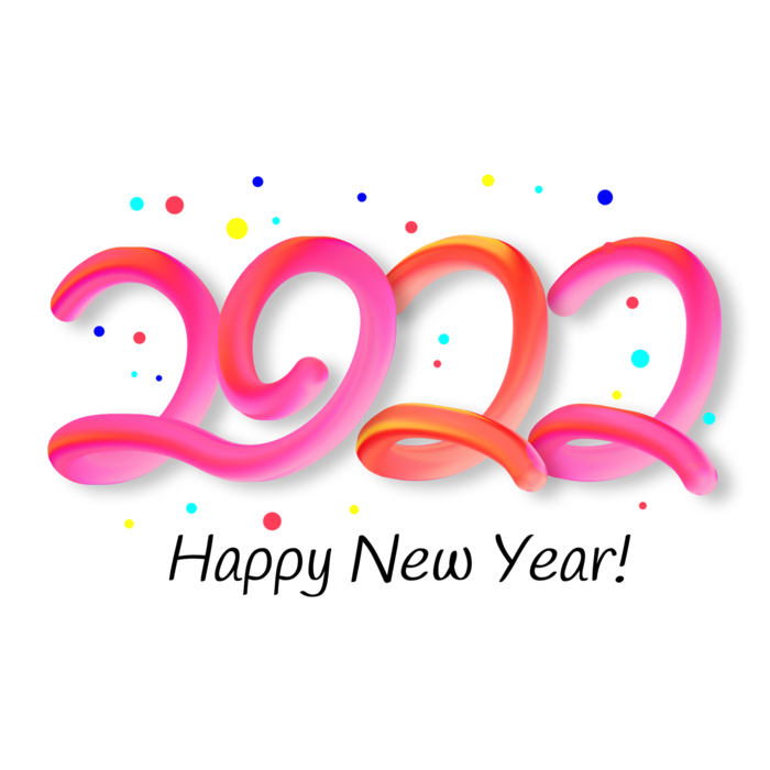 2022新年艺术创意字体虎年3d立体标题数字文字png免抠字素材