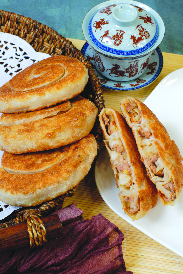 牛肉葱花饼(选)