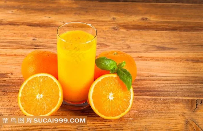 橙汁图片素材