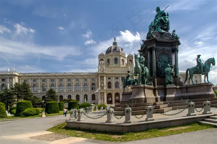 维也纳英雄广场图片