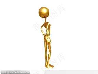 3d小金人飞翔