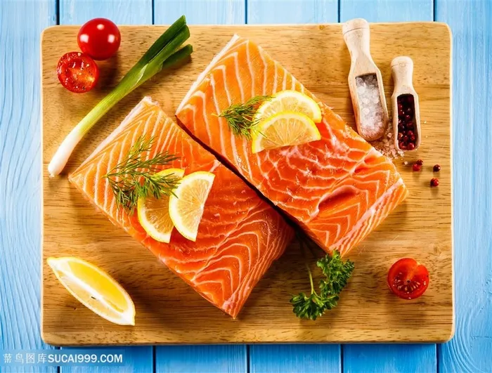 美味的三文鱼美食高清图片海鲜图片素材