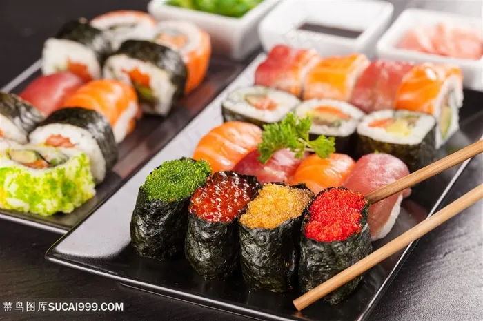 美味的寿司美食高清图海鲜图片