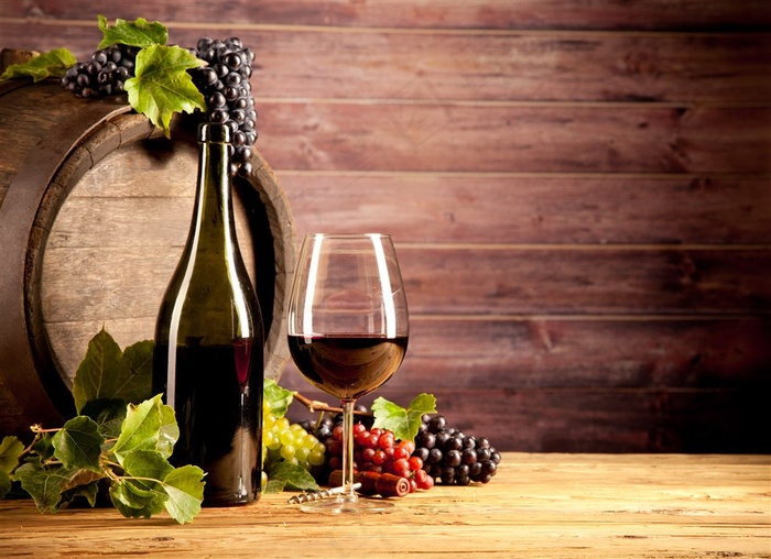 法国葡萄美酒图片
