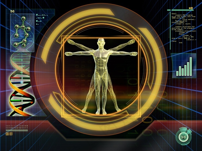 科技人体人物图片