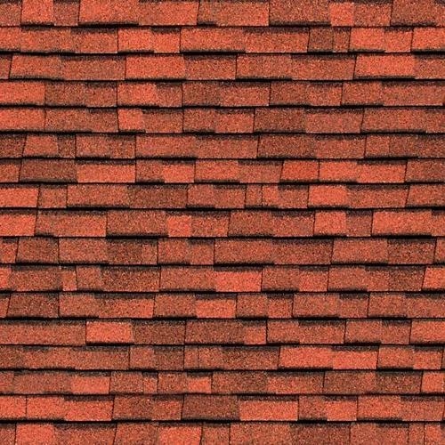 屋顶红色瓦片贴图