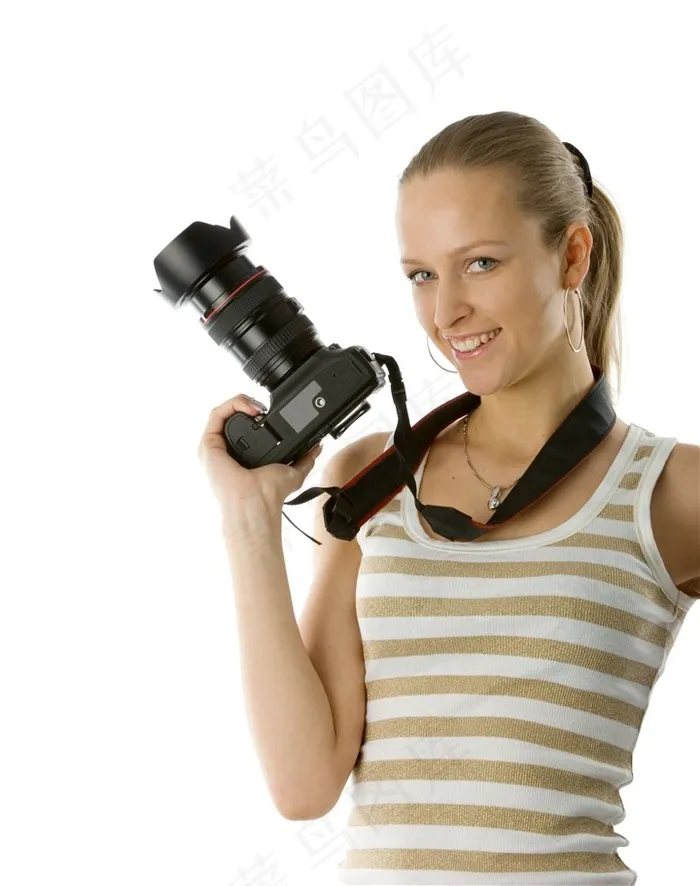 女性摄影师图片