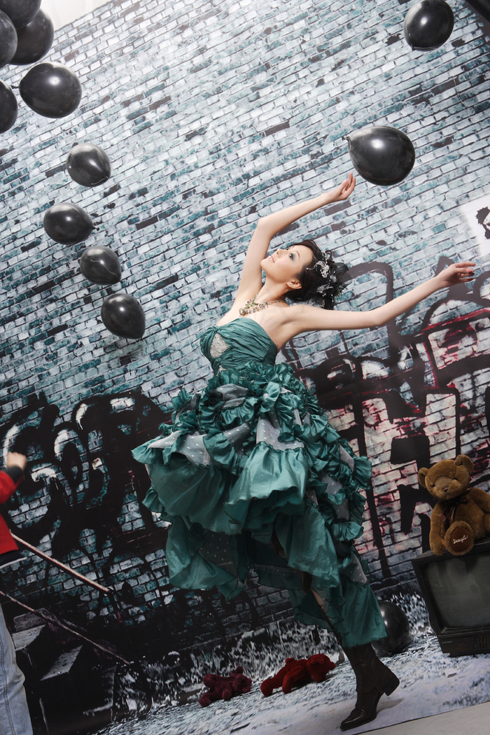 非主流美女写真图片