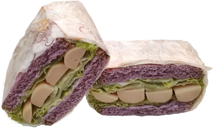 新鲜结球三明治汉堡包生菜免抠实物实拍摄影元素素材