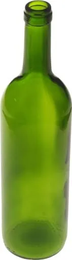 绿色玻璃瓶PNG免抠