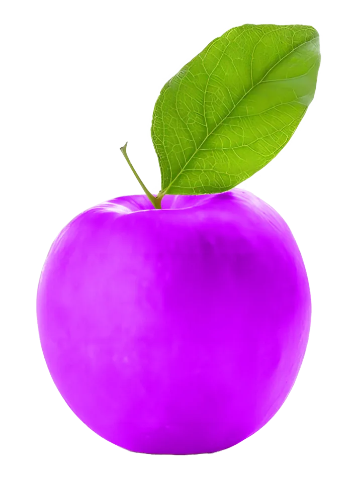 苹果紫苹果免抠图