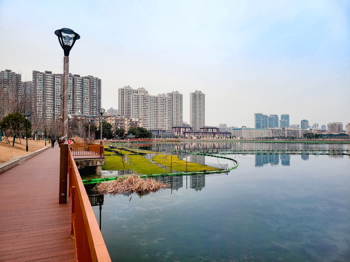 武汉南湖风景图片