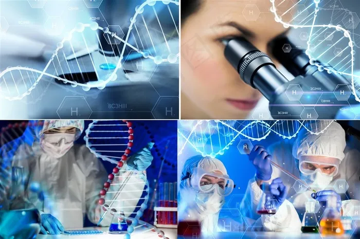 DNA分子与医疗科技高清图片