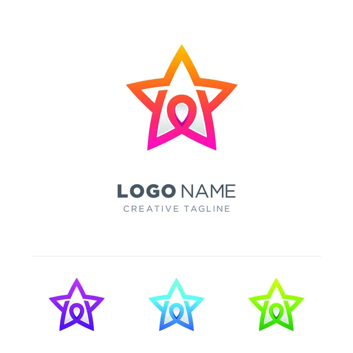 标识标志公司字母企业商标品牌LOGO设计素材矢量模板