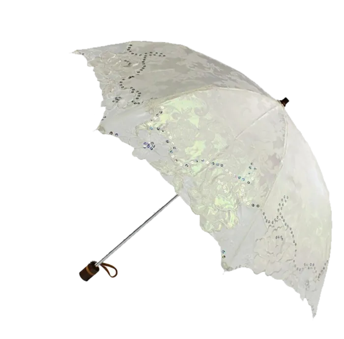 雨伞白色金属