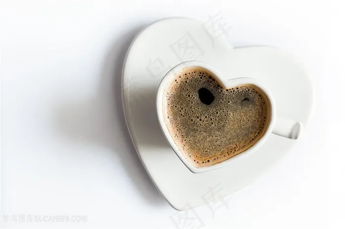 爱心瓷具爱心咖啡杯图片