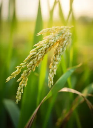 小麦麦穗稻穗摄影图素材背景