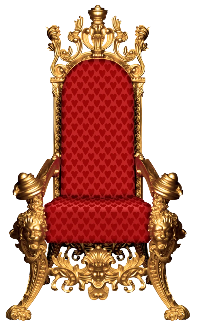 红色胜利椅子宝座