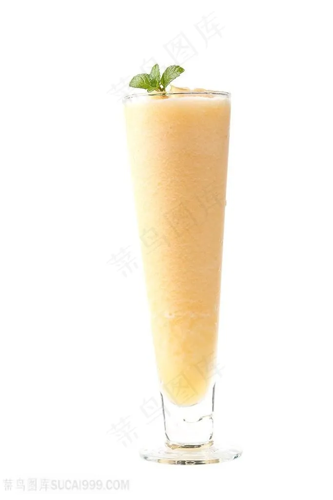 鲜榨哈密瓜汁果汁饮料图片（PNG免抠图）