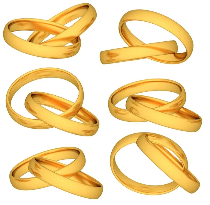 黄金戒指指环