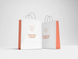 文创样机纸袋样机设计素材