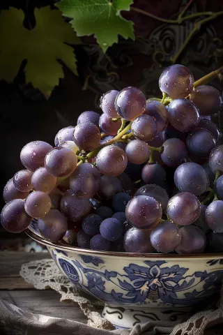 葡萄水果摄影图