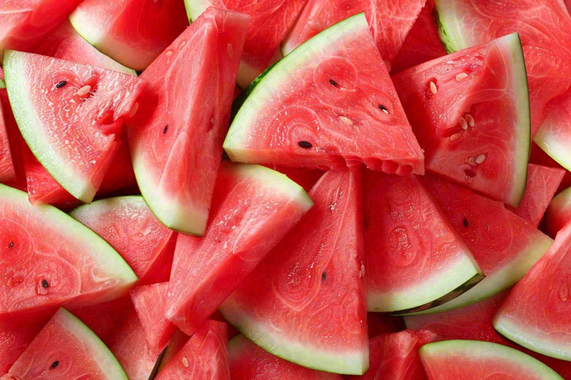 夏日切块西瓜水果美味清爽摄影图