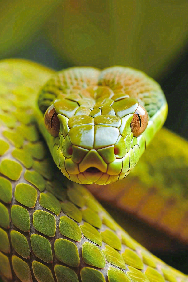 蛇陆地爬行动物摄影图