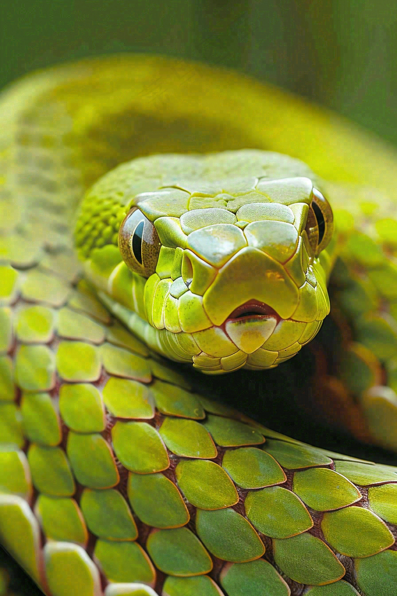 蛇陆地爬行动物摄影图