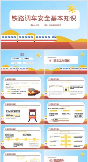 铁路施工丨安全教育培训丨事故预防丨铁路车辆防溜丨工程线002预览图