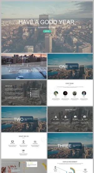 商务管理PPT丨002预览图