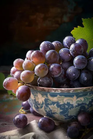 葡萄水果摄影图