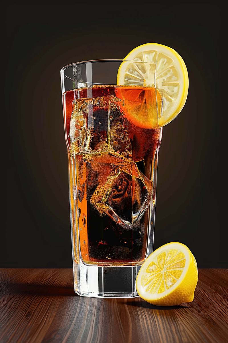 冰柠乐汽水饮料摄影图