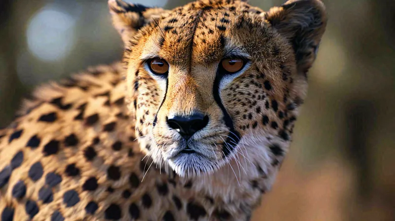 猎豹国家保护动物摄影图