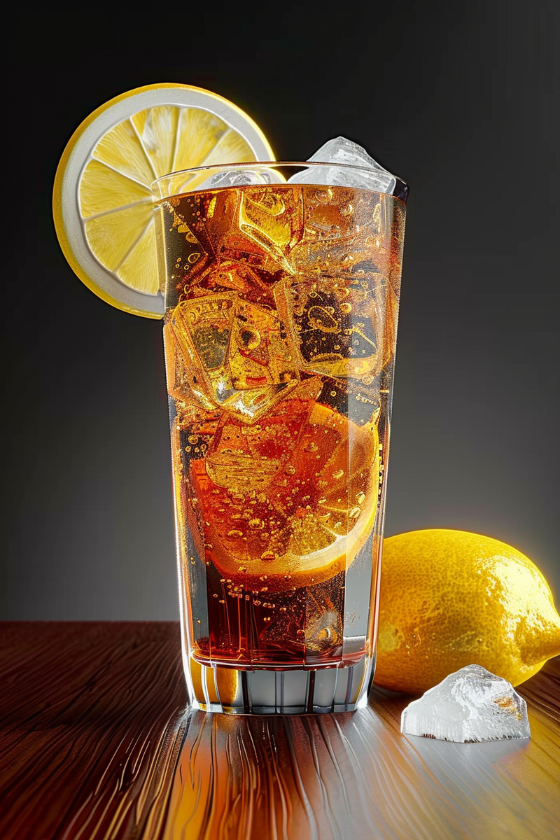 冰柠乐汽水饮料摄影图