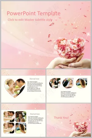 婚礼婚庆典礼幻灯片模板预览图