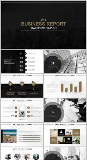 商务管理PPT丨045预览图