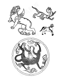 彩色线条纹样03epsai矢量模版下载