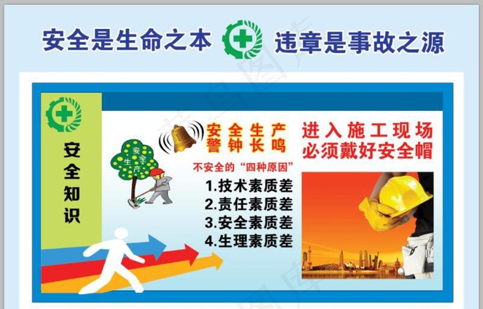 施工宣传展板图片