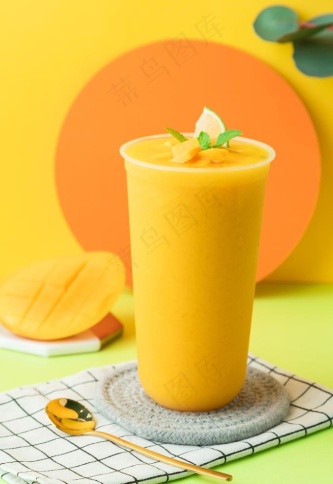 芒果汁高清摄影图片 (2)