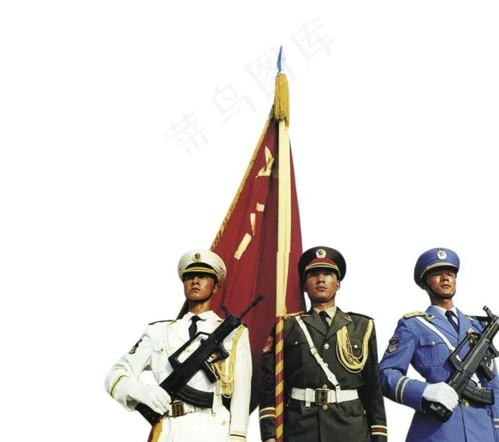 三军仪仗队图片2309x2154psd模版下载