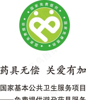 公共卫生服务流程图cdr矢量模版下载