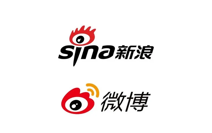新浪微博logo图片0x0ai矢量模版下载