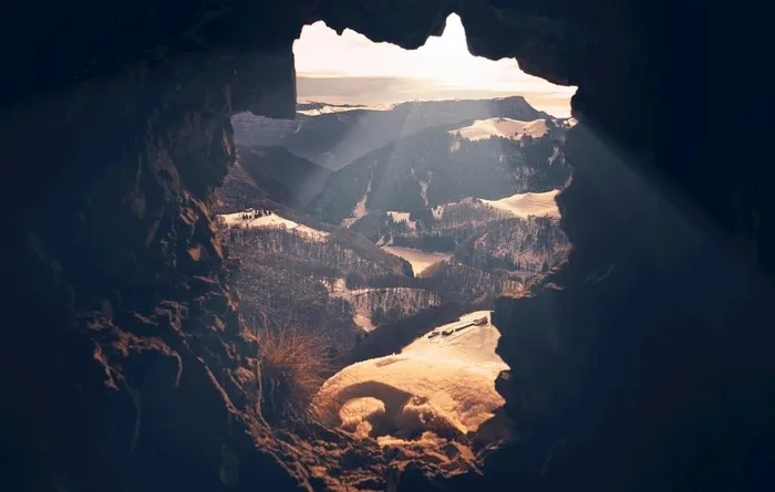 山洞 风景图片