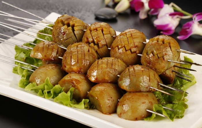 烤实蛋烤石蛋图片