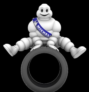 米其林轮胎名片cdr矢量模版下载