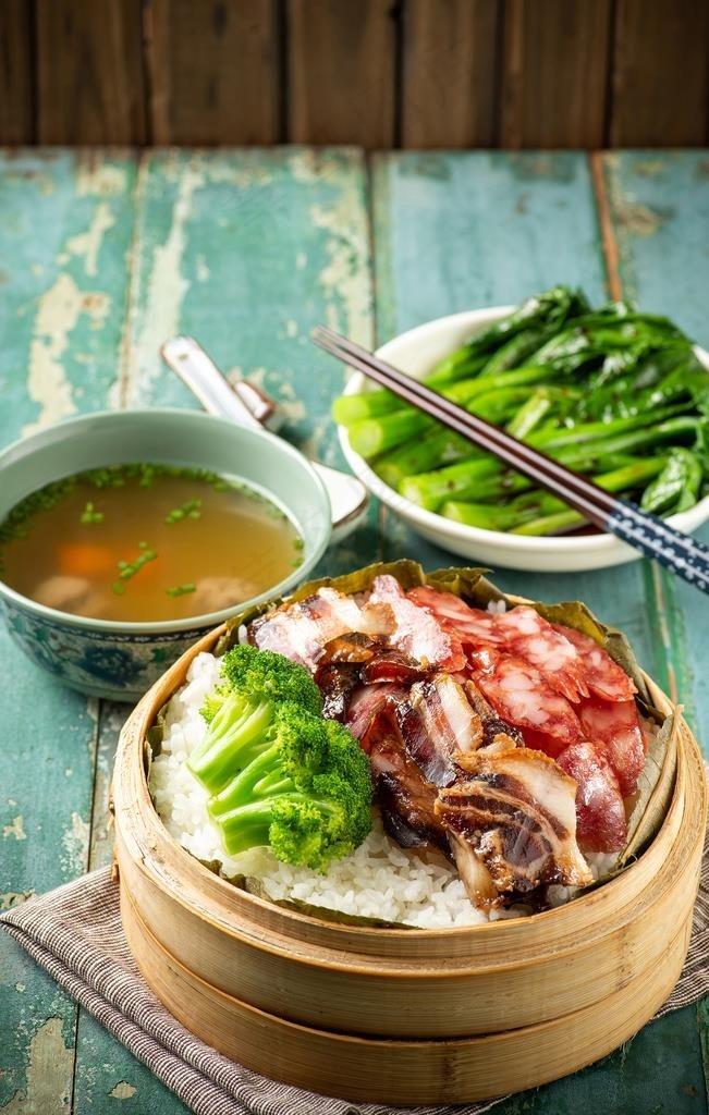 腊味荷叶饭图片 - 菜鸟图库